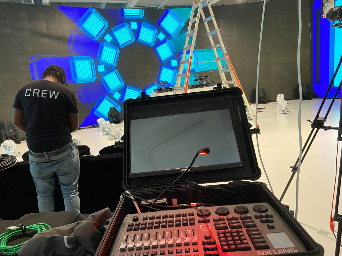Capture Studios — control position, February 2021