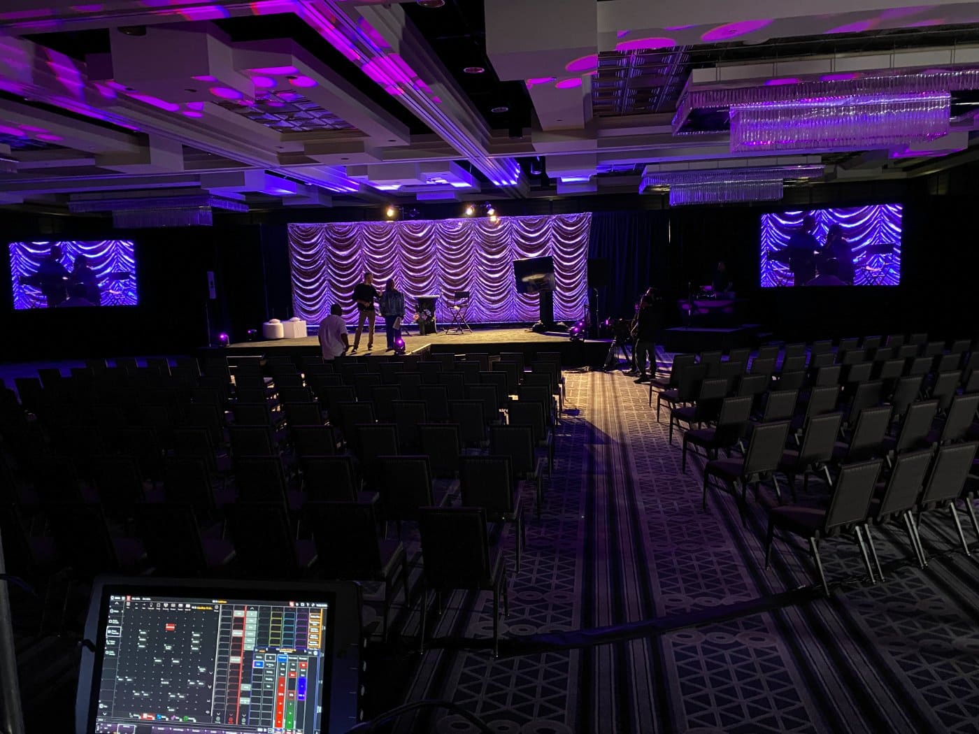 Conference — the room from the back, October 2022